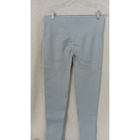 AOXJOX Seamless Leggings Women's Size XL High Waisted Ruched Back Activewear - Picture 9 of 15